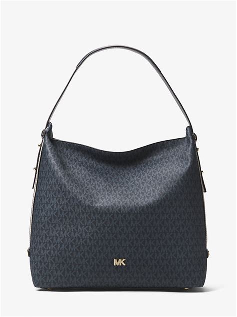 michael kors taschen griffin large logo shoulder bag|Griffin Large Logo Shoulder Bag .